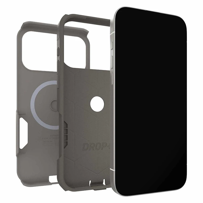 OtterBox Commuter MagSafe Case w/Camera Control Grey Comfort for iPhone 17