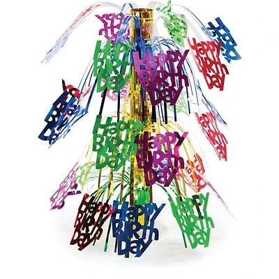 Happy Birthday Foil Centerpiece 18", Centerpiece HBD 18"