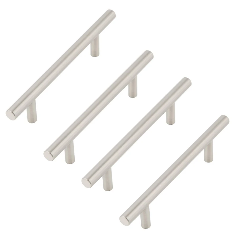 Era Round Pull 4-Pack Satin Nickel, 5.90 x 0.47 x 1.30 in.