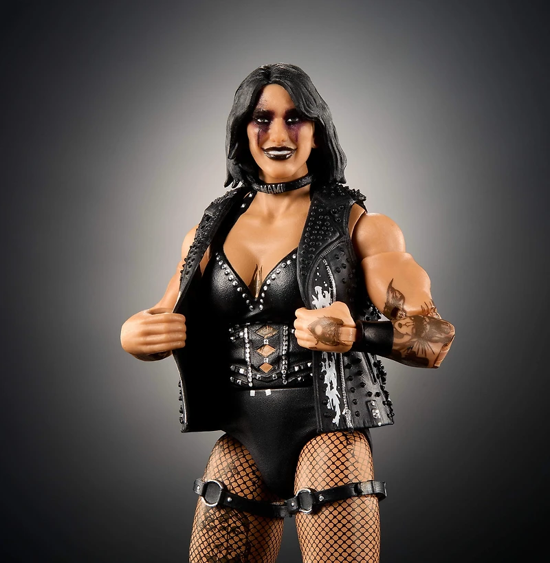 WWE-Figurine Articulée Élite à collectionner Rhea Ripley