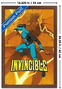 Invincible: Season 3 - Blue Suit Teaser One Sheet Wall Poster