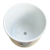 6" Butterfly Planter-White