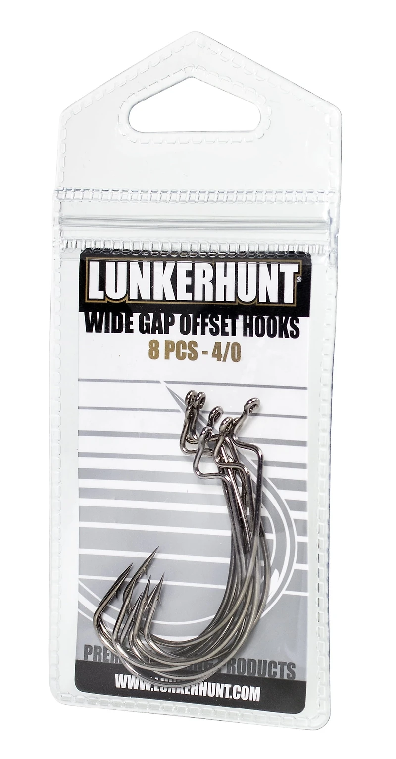 Lunkerhunt - Offset Wide Gap Hook - 4/0
