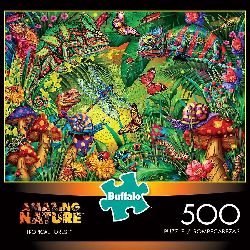 Buffalo Games Le puzzle Amazing Nature Tropical Forest en 500 pièces