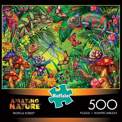 Buffalo Games Le puzzle Amazing Nature Tropical Forest en 500 pièces