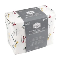 Holiday Flannel Sheet Set