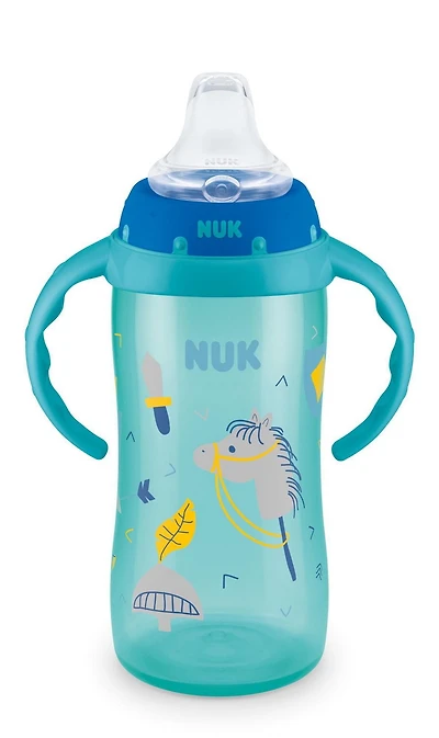 Tasses d’apprentissage de NUK 10oz, Paquet de 1, 9 Mois+