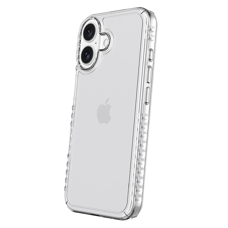 onn Protective Gel Phone Case for iPhone 17 - Clear