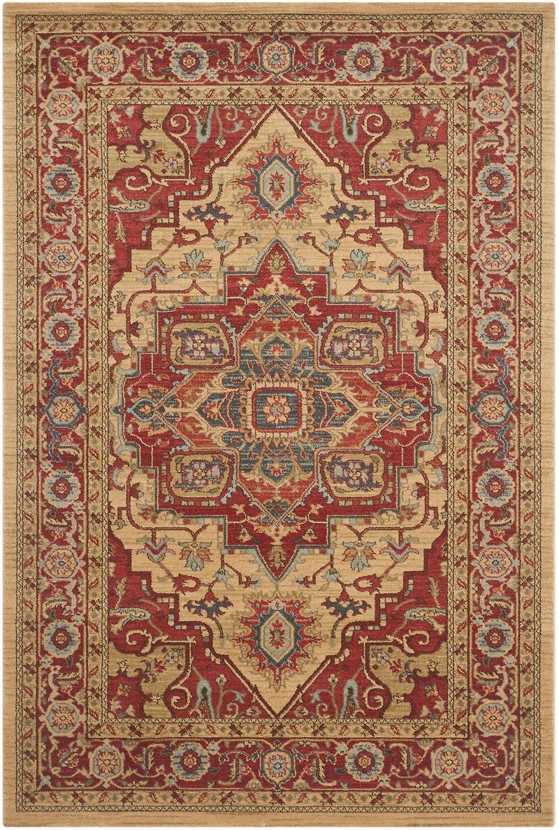 Safavieh Mahal Oswin Floral Bordered Area Rug