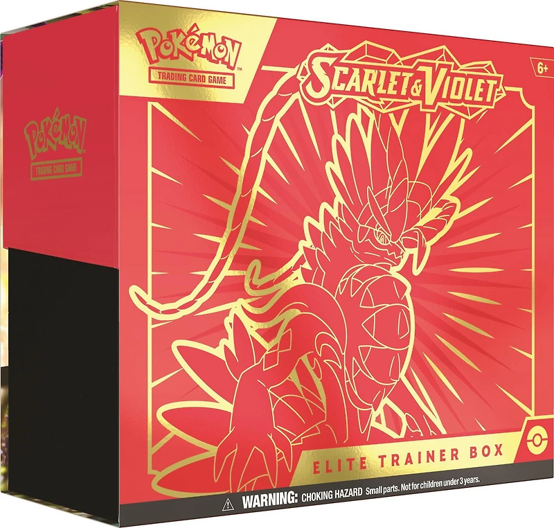 Pokemon Pokémon Boîte d'Entraînement d'Élite pour Jeux de Cartes à Collectionner Écarlate et Violet - Koraidon