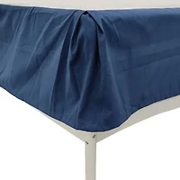 Parure de lit Mainstays Soft Touch Bed in a Bag, 11 pièces, réversible, motif floral bleu, avec draps, pour lit double Couette et draps tout-en-un, pleine grandeur