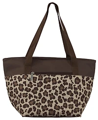 Merangue Purse Style Lunch Bag, Insulated, Cheetah Design