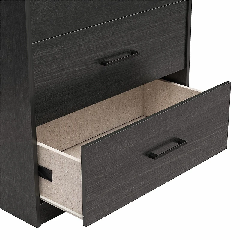 Commode à cinq tiroirs BrEZ Build Pearce d’Ameriwood Home