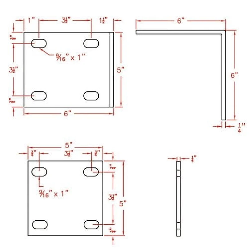 MULTINAUTIC "Inside Corner Dock Kit" Heavy Duty