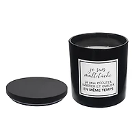 2-wick 12oz "I'm multitasking" FIREWOOD SPIRIT Fragranced Candle