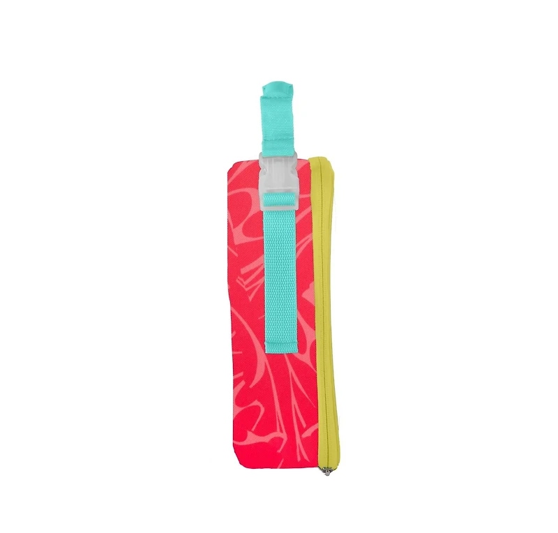 Thermos Kids Upright Reusable Lunch Box with Liner, Pink, Side Pocket, 100% PVC Free