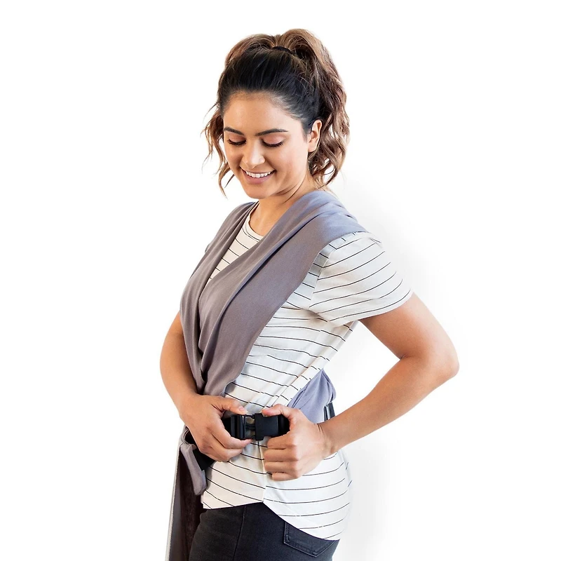 MOBY - Easy Wrap Baby Carrier Wrap - Designed To Combine The Best Features Of A Baby Wrap and Baby Carrier In One - The Perfect Child Carrier - Great For Babywearing, Nursing, And Keeping Baby Close