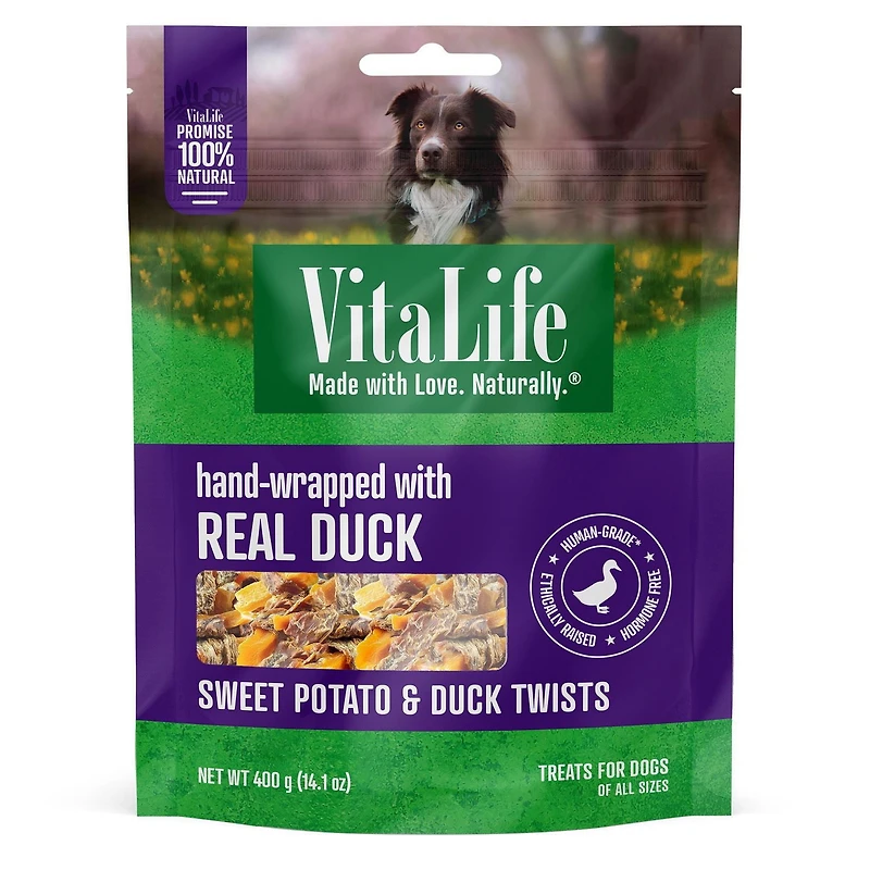 VitaLife Sweet Potato & Duck, All Natural Dog Treats