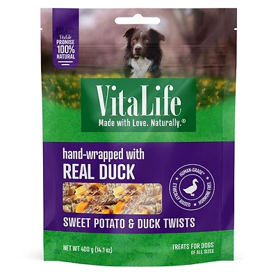 VitaLife Sweet Potato & Duck, All Natural Dog Treats