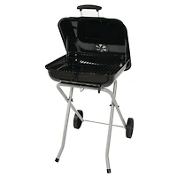 Gril à charbon de bois pliable de 17,5 po Expert Grill, noir, CBC2405W-C