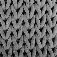 MODA BRAIDED MARBLE GRAIS TAPIS DE BAIN 20x32"