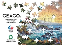 Ceaco - Thomas Kinkade - Seaside Haven -  2000 Piece Puzzle