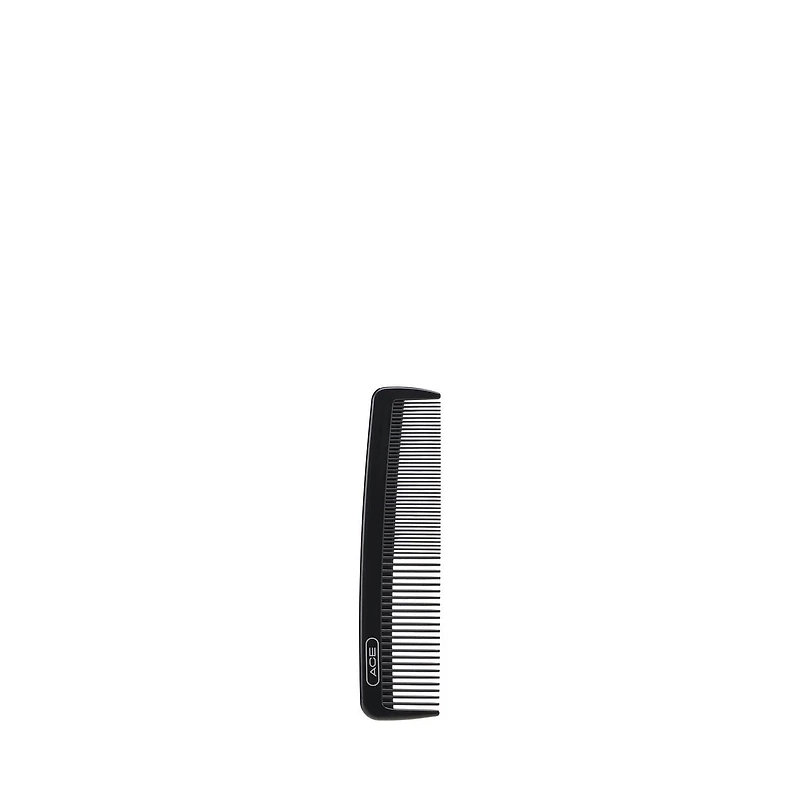 Ace - Peigne de poche Ace 5 en caoutchouc dur - fin/grossier - 1Ct Ace 5" peigne de poche