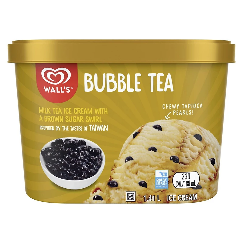 Walls with Tapioca Pearls Milk Tea & Brown Sugar
