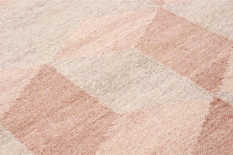 ECARPETGALLERY Tapis Fait à la Main pour Salon, Salle à Manger et Chambre à Coucher Transitionnel Collection Organique & Pure 5'1" x 8'1" en Gris