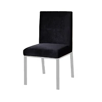 Canadian Chicago Grey Silver Dining Chair (Set of 2)