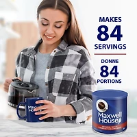 Café moulu de torréfaction originale Maxwell House