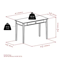 Studio computer desk