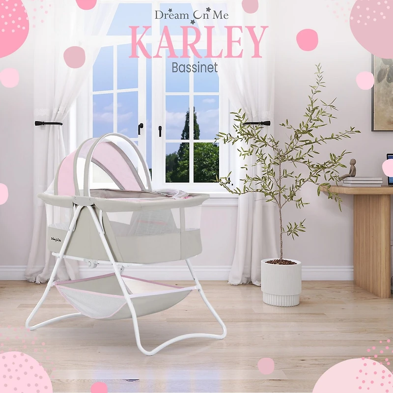 Bassinette Karley Dream On Me Berceau portable/pliable