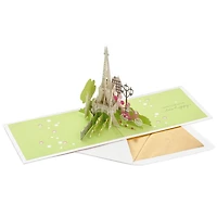 Carte de fête Signature en relief – Paper Wonder de Hallmark (Paris « Très Happy »)