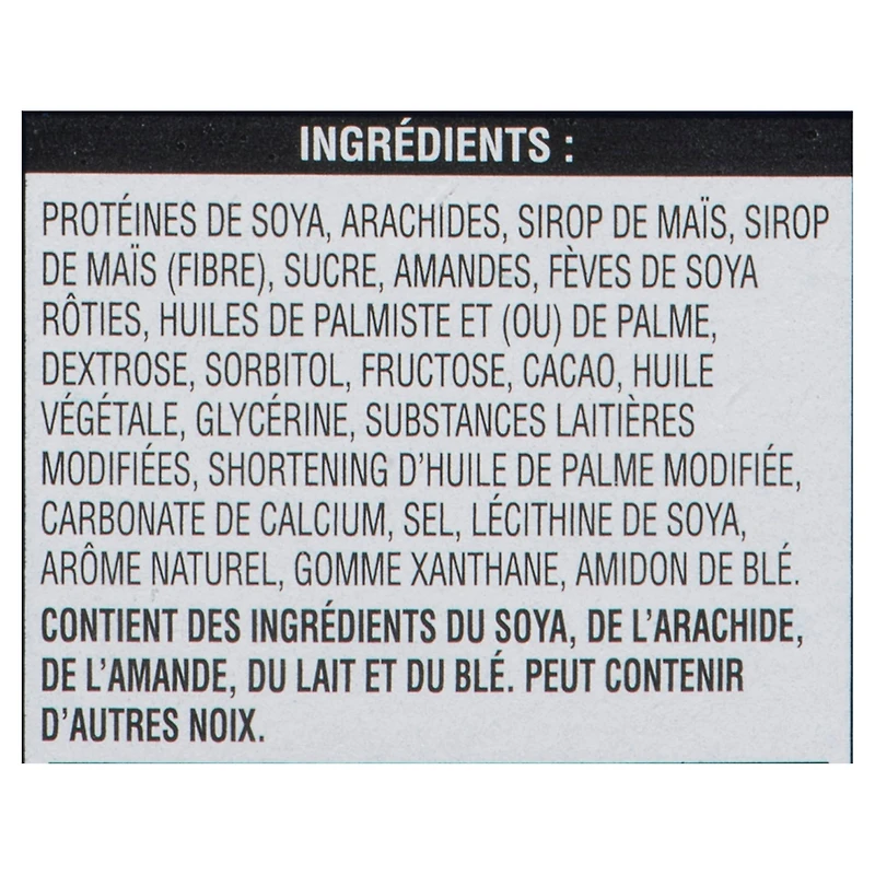 Barres Kellogg's Vector Protéines, Mélange de noix, 160g, 4 barres