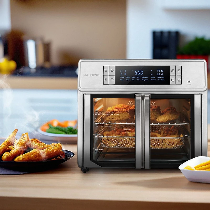 Four friteuse à air chaud numérique Kalorik MAXX® Avance de 25 Litres / 26 Quarts - AFO 52414 SS Kalorik MAXX® Avance de 25 L