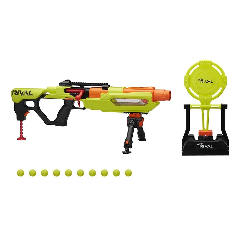 Nerf Rival - Foudroyeur Jupiter XIX-1000 Série Edge avec cible et 10 balles