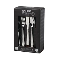 ONEIDA 365 SERVICE DE COUVERTS DE 20 PIÈCES ETTA Ensemble de couverts 20 pièces