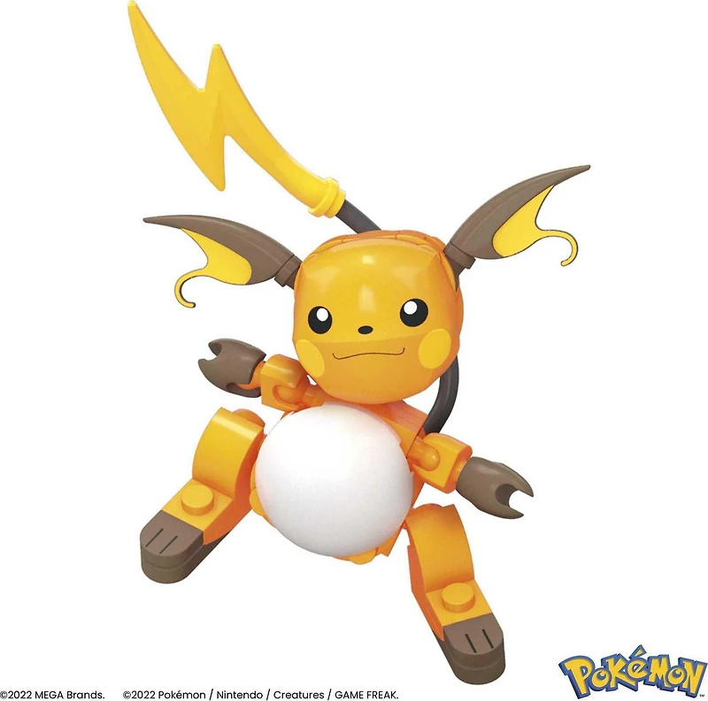 MEGA Pokémon Building Toy Kit Pikachu Set with 3 Action Figures (159 Pieces) for Kids, Ages 7+