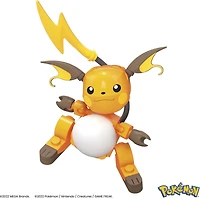 MEGA Pokémon Building Toy Kit Pikachu Set with 3 Action Figures (159 Pieces) for Kids, Ages 7+