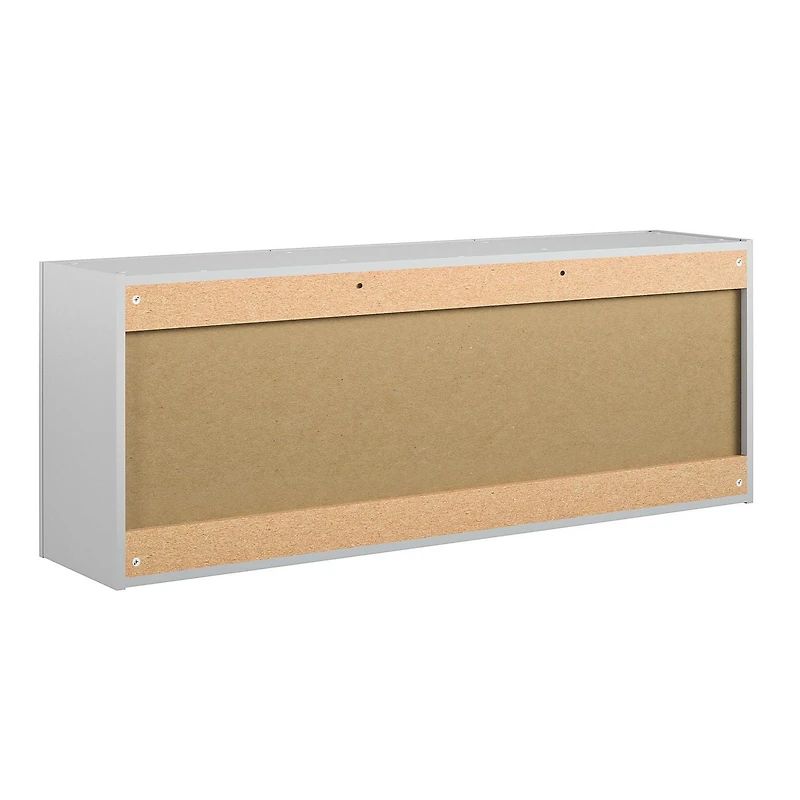 Systembuild Evolution Lory Framed 54" Wall Cabinet, White