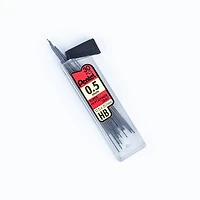 Pentel Super Hi-Polymer Lead Refills, 30 Leads Per Tube, HB, 0.5mm, 3PC Pack, #1 selling lead in the world.