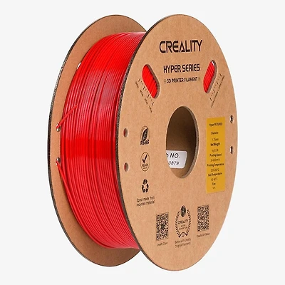 Filament d'impression 3D Creality Hyper Series PETG 1 kg, rouge