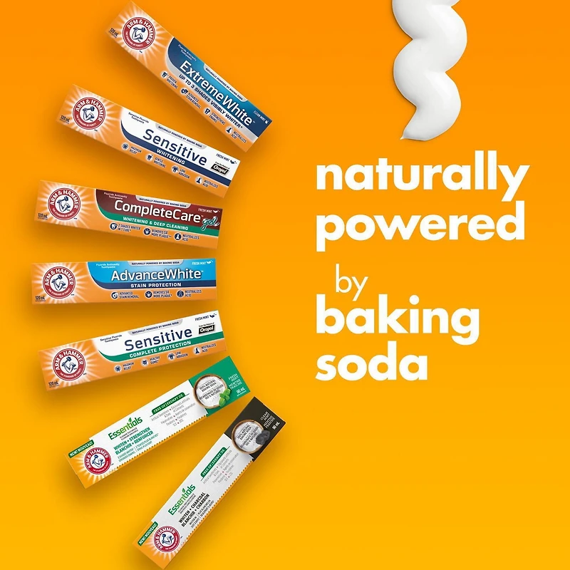 Arm & Hammer Sensitive Whitening Toothpaste, 120mL, 120mL