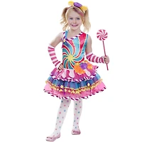 DÉGUISEMENT D'HALLOWEEN DE FÉE BONBON POUR FILLE