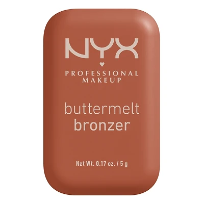 Poudre Bronzante Buttermelt NYX Professional Makeup, 12hr d'utilization NYX PRO. MAKEUP NYX BUTTRMLT BRONZR.