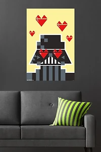 Star Wars: Saga - Vader Hearts Wall Poster, 22.375" x 34"