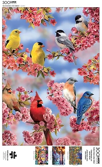 Buffalo Games - Le puzzle Large Pieces - Blossoms and Birds - en 300 pièces