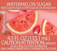 Diffuseur de roseaux ScentSationals - Melon d'eau sucrée