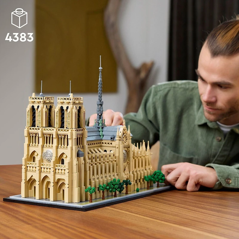LEGO Architecture Notre-Dame de Paris 21061 Ensemble de construction (4383 pièces)